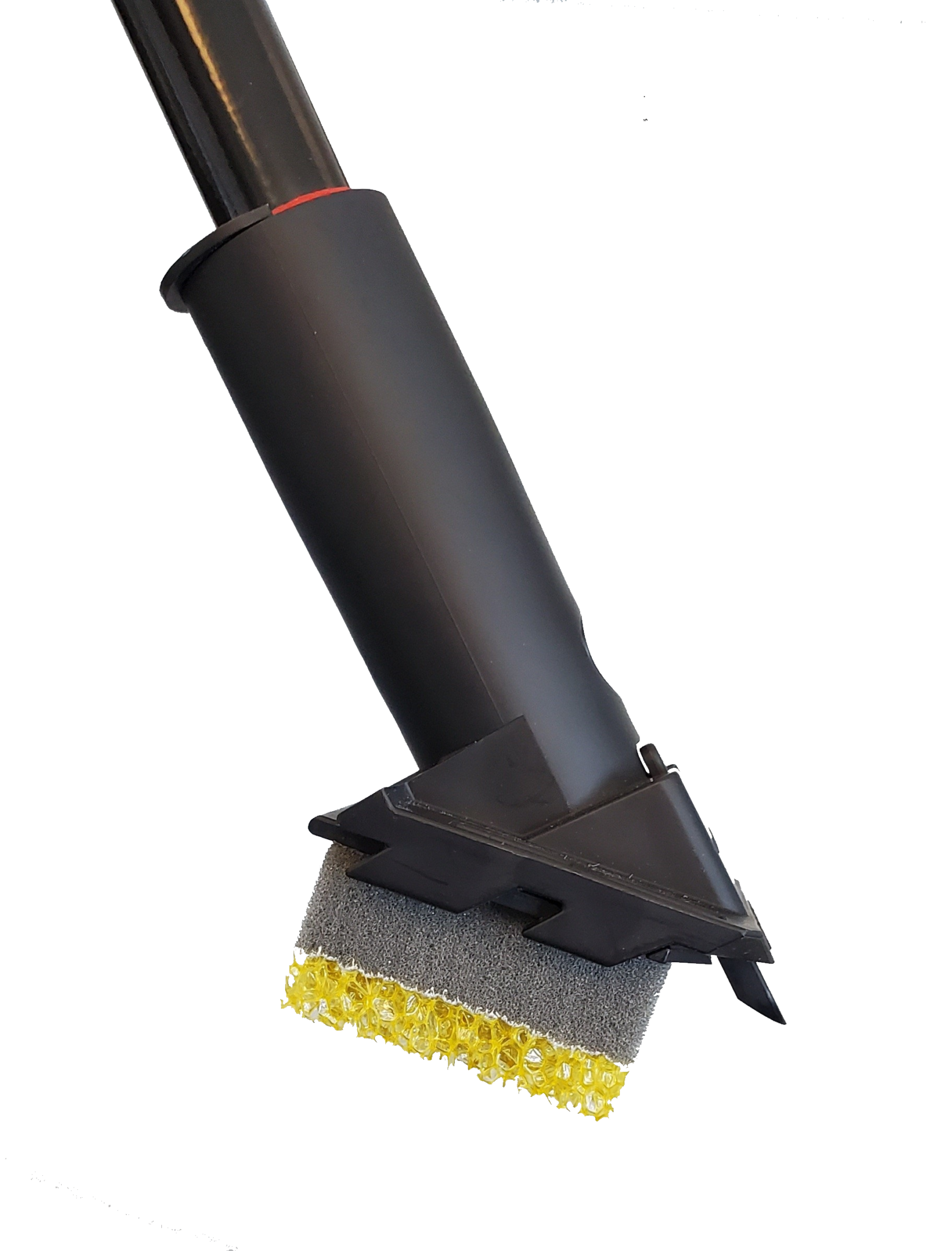 First scraper blade for broom or mop handles First of its kind product